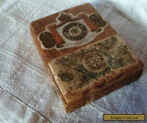 Item antique/vintage wooden jamaica cigar box for Sale