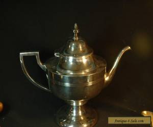 Item Silverplated Teapot, Creamer, Sugar  for Sale