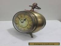 Unique & Decorative Antique Brass Roman Table Desk  Clock 