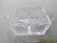 Art Deco Glass condiment holder