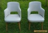 2 Vintage Retro Mid Century Modern Lounge Thonet Chair Lot  for Sale