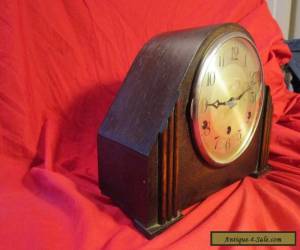 Item Vintage FHS Westminster Chiming Mantel Clock. for Sale