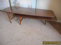 Vintage 1965 Authentic Lane Mid Century Modern Swivel Coffee Table EUC