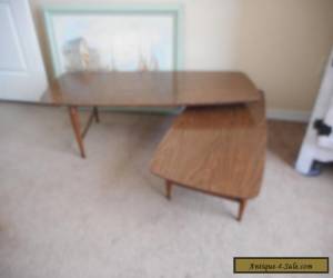 Item Vintage 1965 Authentic Lane Mid Century Modern Swivel Coffee Table EUC for Sale