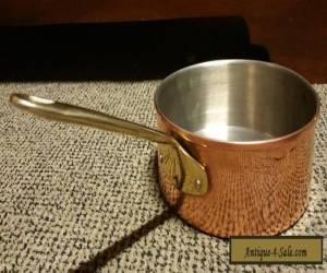 Item VINTAGE ANTIQUE  "COPPER & BRASS  FRYING PAN"  for Sale