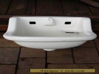 Vintage White Old County Jail House Prison Porcelain American Standard Sink