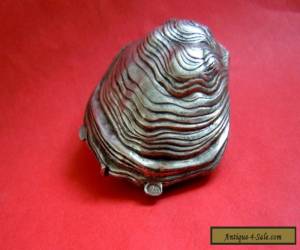 Item RARE Russian 84 Silver Pill BOX as SHELL Romanov dynasty period c. 1915-17 for Sale