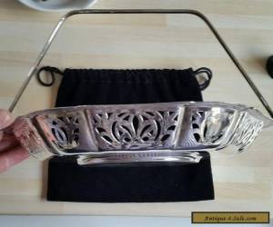 Item Beautiful  Silver Plated Art Deco Style Cake Stand In Good Condition. No reserve for Sale