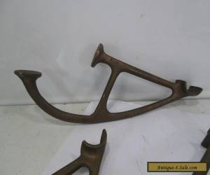 Item 3 Vintage Brass Bar Foot Rail Brackets? for Sale