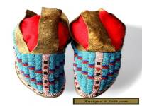 PLAINS MOCCASINS, CA. 1880-1900