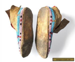 Item PLAINS MOCCASINS, CA. 1880-1900 for Sale