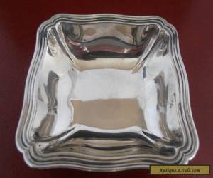 Item STYLISH ANTIQUE / VINTAGE SOLID SILVER BOWL for Sale