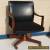 GUNLOCKE MID CENTURY DANISH MODERN WALNUT OFFICE ARM CHAIR ~ UGA SEC for Sale