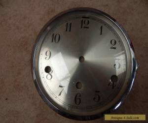 Vintage Winchester Chime Mantle Clock Bezel, Glass and Clock Face for Sale