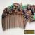 Art Nouveau Copper Vintage Peacock Hair Comb for Sale