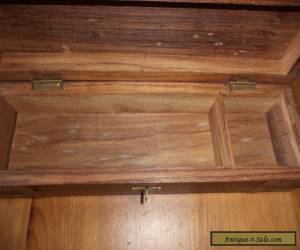 Item  brass detailed  chest type  wooden box for Sale