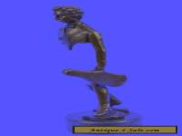 Johann Strauss Art Deco Bronze Abstract Sculpture Statue Signed Original Figure