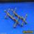 RARE Antique set of Brass Knife Rests for Sale