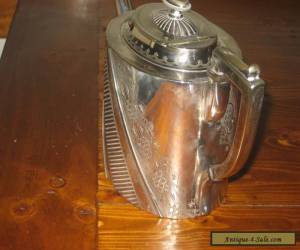 Item ANTIQUE STERLING SILVER PLATED TEA POT ENGLISH for Sale