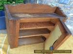  Antique Oak Medicine Cabinet With Mirror for Sale