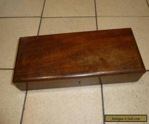 Item A Victorian Mahogany Artists Paint Box by Charles Roberson & Co c1880 for Sale