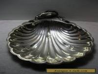 Sheridan  Silverplate  Large Clamshell Serving Tray