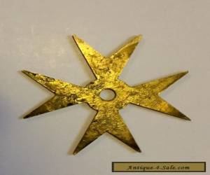 Item Vintage Brass Malta Star for Sale