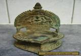 ANTIQUE BRONZE OIL LAMP INDIA for Sale