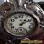 Antique Mantle Silver Clock for Sale
