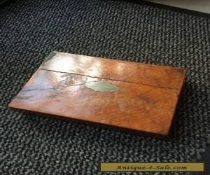 Item Antique Burr Walnut Jewellery Box - Damaged Veneer  for Sale