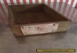 VINTAGE WOODEN BOX/CRATE 'ELEY SAFETY CARTRIDGES' for Sale