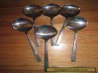 6 SMALL SILVER SPOONS SHEFFIELD GREAT COLLECTORS