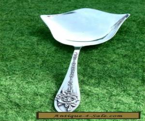 Item VINTAGE STERLING SILVER " PILOT INTERNATIONAL" CADDY SPOON  for Sale