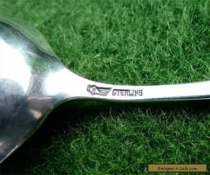 Item VINTAGE STERLING SILVER " PILOT INTERNATIONAL" CADDY SPOON  for Sale