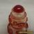 Antique Red Cameo Peking Glass Snuff Bottle Dragon Pattern for Sale