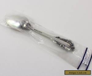 Item Wallace Grande Baroque Sterling Silver Oval Soup Spoon - 6 7/8" - New in Package for Sale