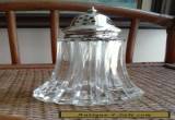 Vintage Silver Plated & Glass Sugar Shaker for Sale