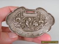 Antique Chinese Silver Pendant