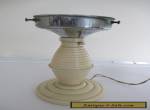 VINTAGE 1930s ART DECO CREAM BAKELITE LAMP BASE for Sale