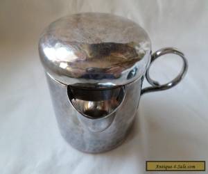 Item Vintage Unique Design Mid Century Modern Silverplate Creamer & Sugar WMF Germany for Sale