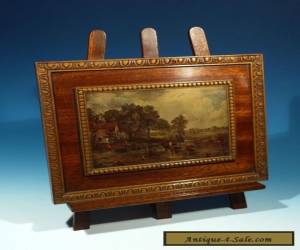 Superb Antique / Vintage Mahogany Easel / Painting Stand. for Sale