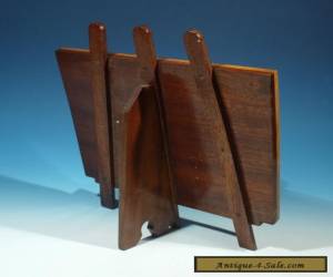 Item Superb Antique / Vintage Mahogany Easel / Painting Stand. for Sale