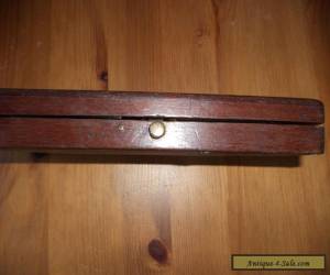 Item  Antique  wooden  box cut throat razor  for Sale