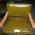 Heywood Wakefield Era Mid Century Modern Vinyl Arm Chair Vintage Antique for Sale