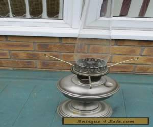 Item Vintage Aladdin 11 Oil Lamp with Glass Funnel  for Sale