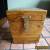 Oak Box with Fleur De Lis work on lid  for Sale