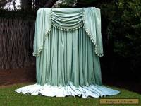 PARIS Apt. PARLOUR VINTAGE VELVET CURTAINS TAILS THEATRE STUDIO PORTIERE X-L #2