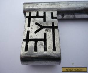 Item georgian strong box key with dust cap for Sale