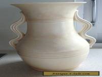 VASE - ART DECO CREAM VASE - ANTIQUE -VINTAGE - ART DECO