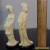 (2) Vintage Chinese Japan Figures Women Minature for Sale